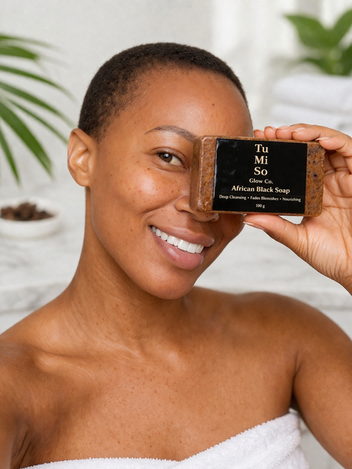 TuMiSo Glow Co - African Black Soap